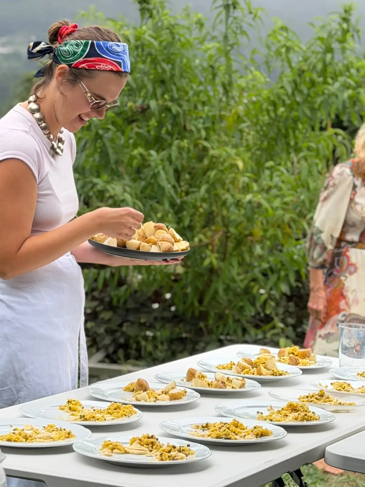 Vida e actividade en Foradesí · Cultivo e Cociña