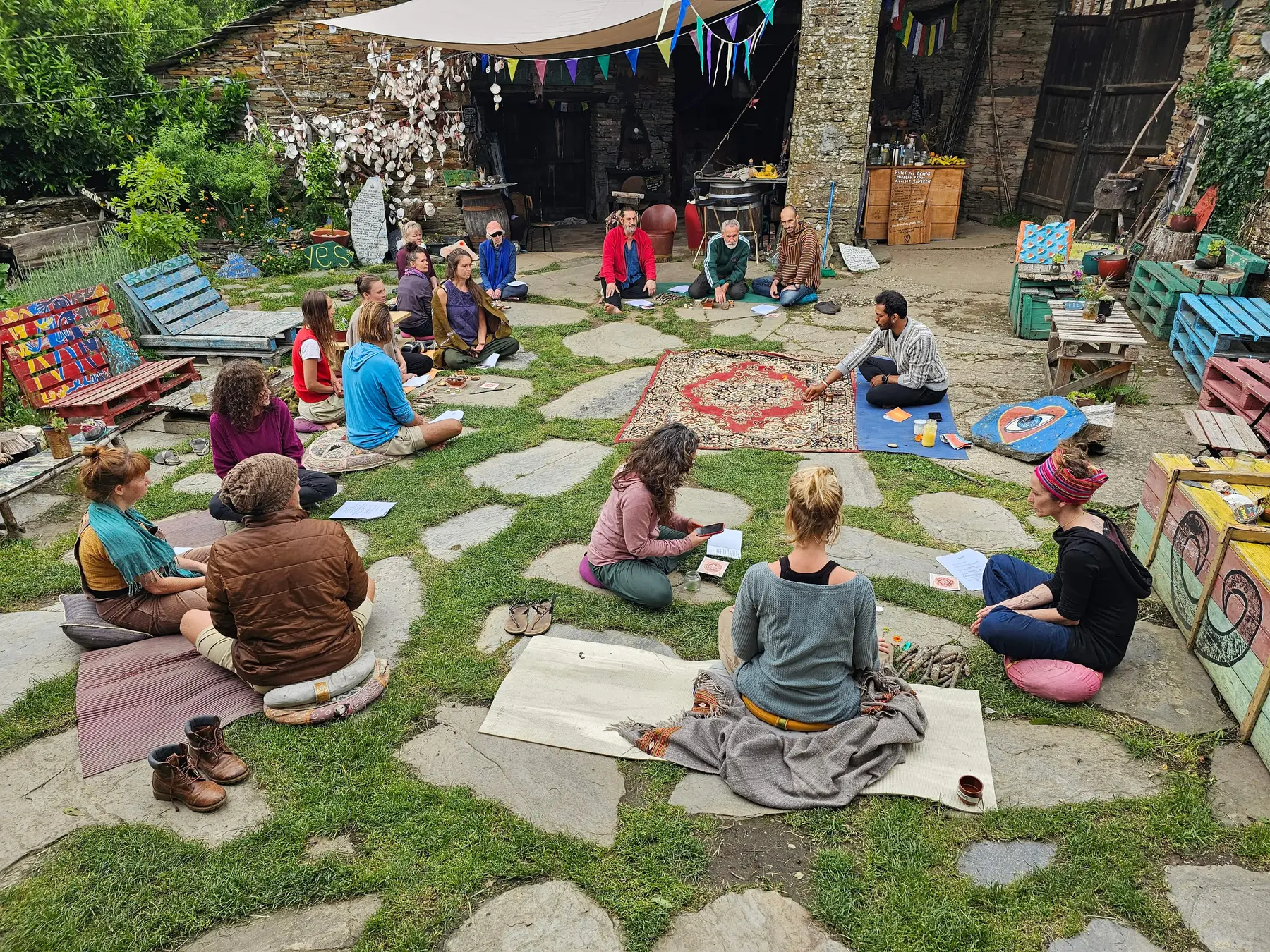 Vida e actividade en Terra de Luz